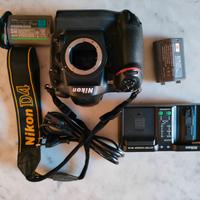 Nikon d4 reflex full frame pro