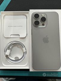 iphone 15pro MAX 256gb con garanzia