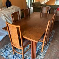 Vetrina Tavolo Sedie Madia Set Mastro Cappellini