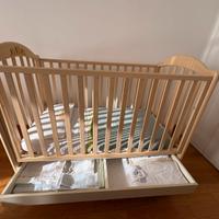 Culla/lettino neonato in legno