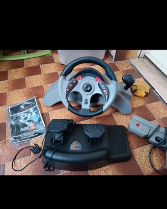 Mad Catz 2 Racing Wheel And Pedals PS1 PS2