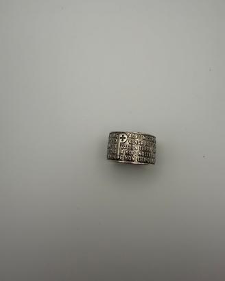 Anello Tuum  “Padre Nostro” in argento 925
