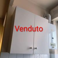 Mobile completo di scolapiatti in acciaio inox