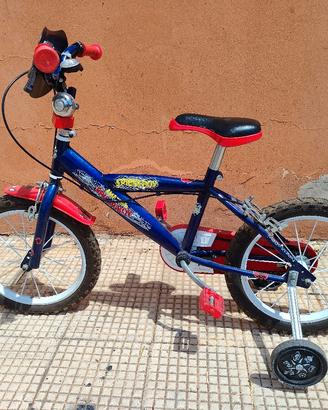 Bicicletta  spiderman 