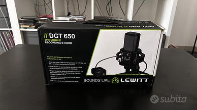 Microfono Lewitt DGT 650 (Win, Mac, iOS)