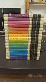 I Quindici enciclopedia completa 15 volumi vintage