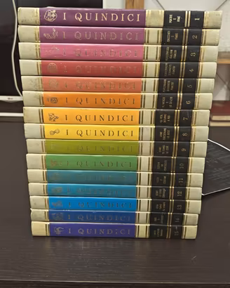 I Quindici enciclopedia completa 15 volumi vintage