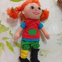 Bambola Pippi Calzelunghe vintage 