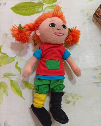 Bambola Pippi Calzelunghe vintage 