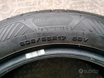 4 Pneumatici Goodyear 205/55 R17 Estivi NUOVI