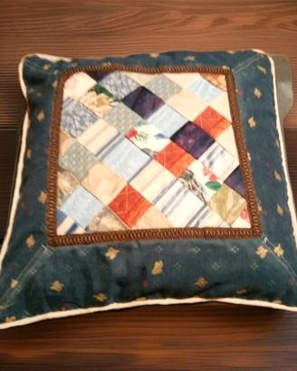 Cuscino Artigianale Patchwork -Double face 45x45