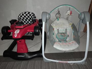 Girello 3 in 1 e altalena elettrica