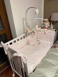 Culletta Nanan Mini Me bianca con accessori