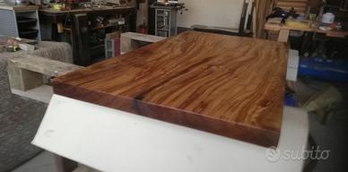 TOP BAGNO IN ULIVO SCELTO. 