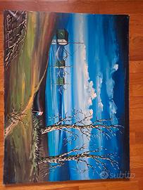 Quadro di Romano Mussolini 