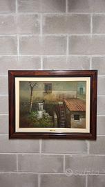 Splendido dipinto a olio su tela 71x93 cm