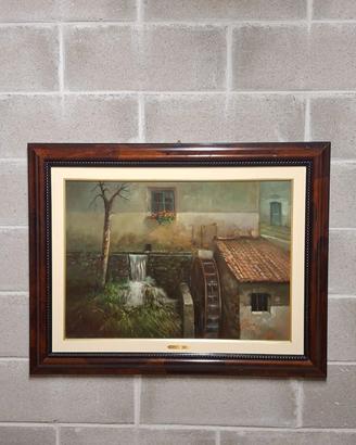 Splendido dipinto a olio su tela 71x93 cm