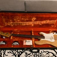 Fender precision s8 con documenti e accessori