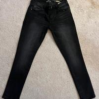 Jeans neri Yes Zee donna tg 34 americana XL/tg 50