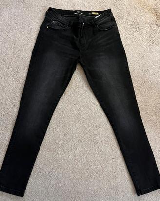Jeans neri Yes Zee donna tg 34 americana XL/tg 50