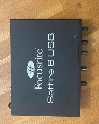 Scheda audio FOCUSRITE SAFFIRE 6 USB