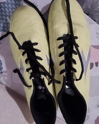 scarpe Diadora gialle 44,5 da calcetto indoor