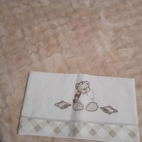 Lenzuolo lettino culla 