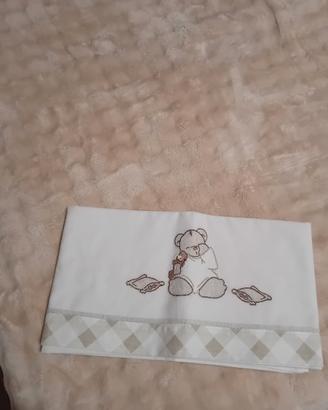 Lenzuolo lettino culla 