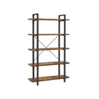 Set di 2 librerie con 5 ripiani