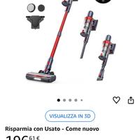 Scopa elettrica senza fili