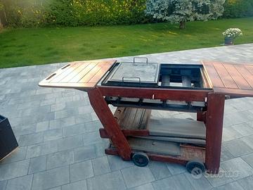 Barbecue a gas