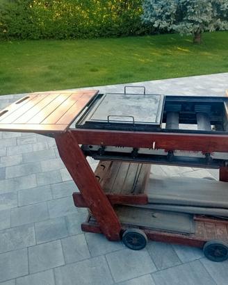Barbecue a gas