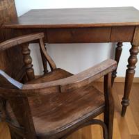 Sedia savonarola originale in noce