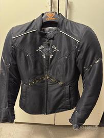 giacca moto da donna
