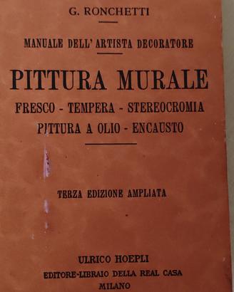 "Pittura murale" di G. Ronchetti, V. Felisati 