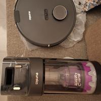 Robot con comando vocale, aspirapolvere 