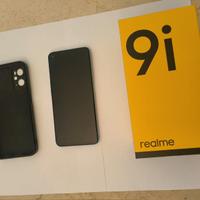 Realme 9i 4GB RAM 128GB Prism Blue + cover nera