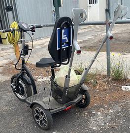 Scooter elettrico 3 ruote per disabili