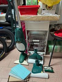 Scopa Folletto wk 140 completa di accessori 