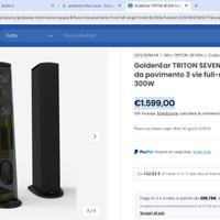 GoldenEar TRITON SEVEN Coppia diffusori