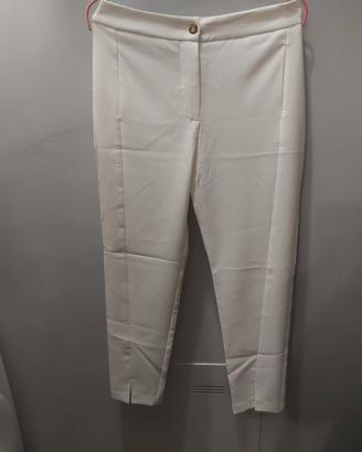 Pantaloni da donna Rinascimento bianchi