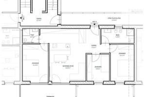 Quadrilocale con terrazza al secondo piano
