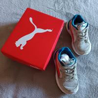 Scarpe PUMA bimbo numero 22 tela scamosciate