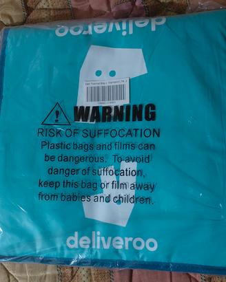 Zaino Deliveroo per le consegne