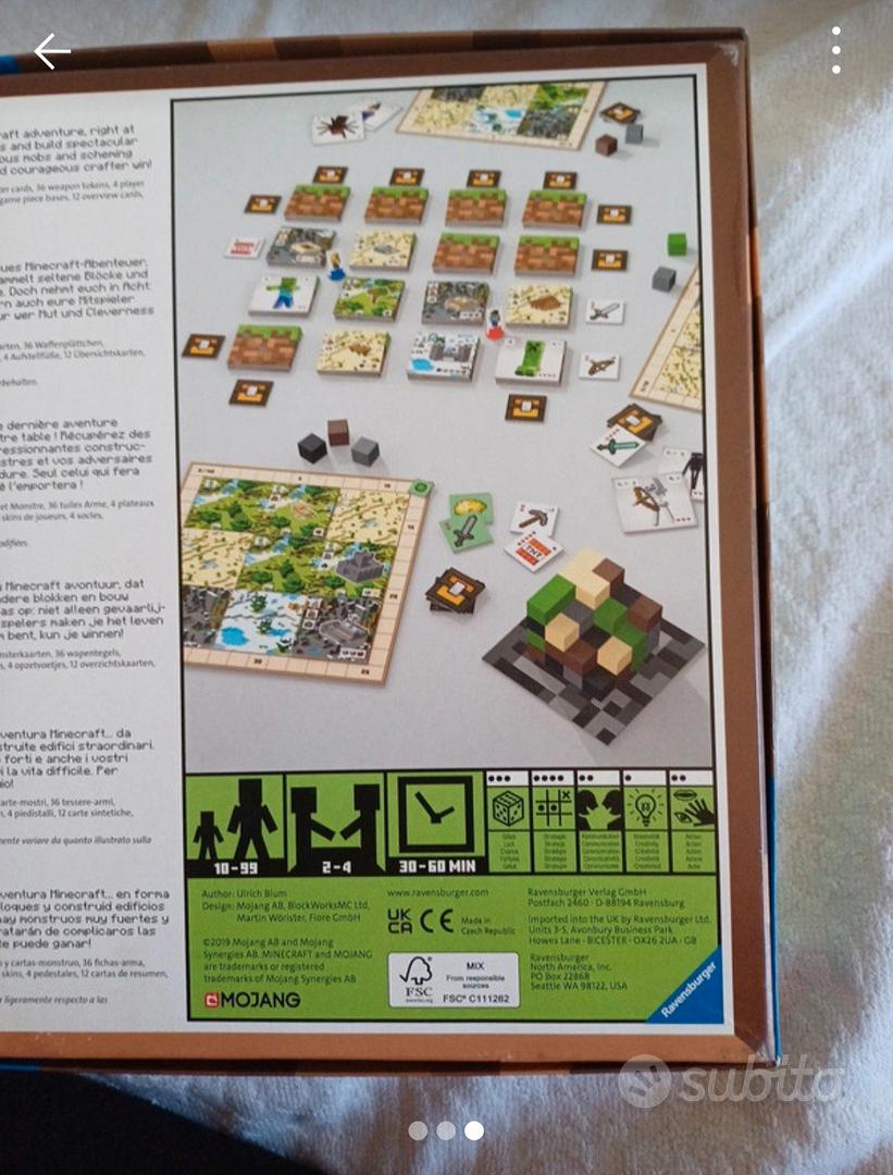 gioco da tavola minecraft - Tutto per i bambini In vendita a Brindisi