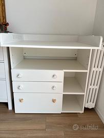 Fasciatoio Ikea Smastad bianco