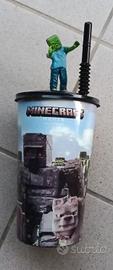 Bicchiere cinema minecraft