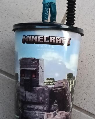Bicchiere cinema minecraft