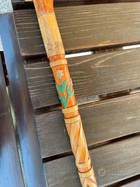 Bastone in legno/bambu’ anni 80/90