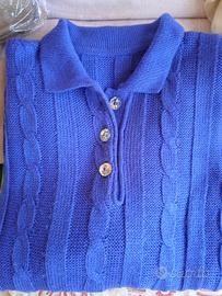 Vestito lungo in lana